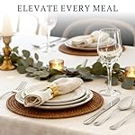 Astercook Silverware Set with Steak Knives 24-Piece Flatware Set for 4 Food-Grade Stainless Steel Cutlery Set Mirror Polished Utensils Set Include Spoons and Forks for Home Kitchen Restaurant - Image 3