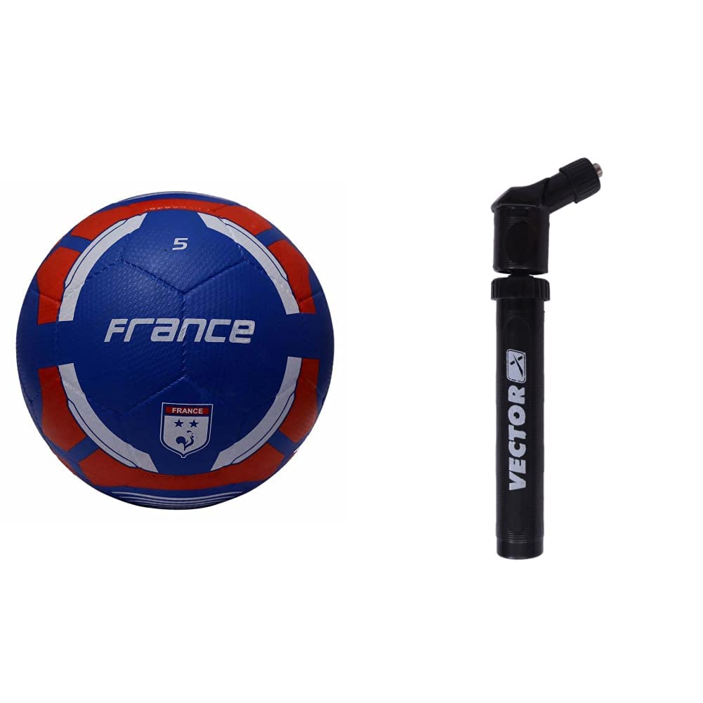 Vector X France Rubber Football, Size 3 Dual Action Air Pump (B08493NLD1) Amazon Price History, Amazon Price Tracker
