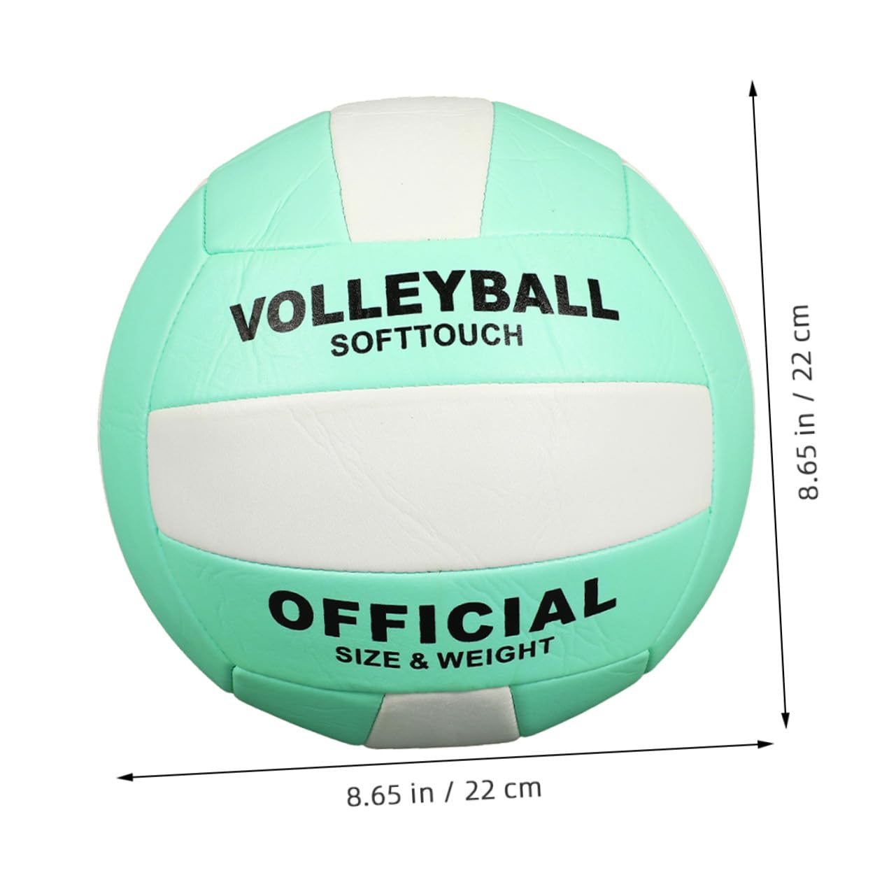 Balones de Vóleibol para Adultos Tamaño 5, 2 Piezas, Material PU Agarre Cómodo y Alta Resistencia, Ideales para Entrenamiento y Competiciones en Interiores