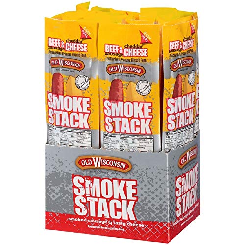 Old Wisconsin Cheese, Beef Stick And Cheddar, 1-Ounce (Pack Of 18) #TOP3