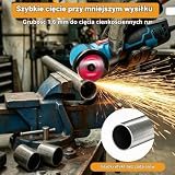 Linkstyle Tarcze do Cięcia 76 mm, Tarcze 1,6 mm Z Trzpieniem 6,35 mm Zestaw