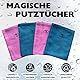 Keekee Keeks 4 magische Reinigungstücher - streifenfreie Flächen ohne Reinigungsmittel
