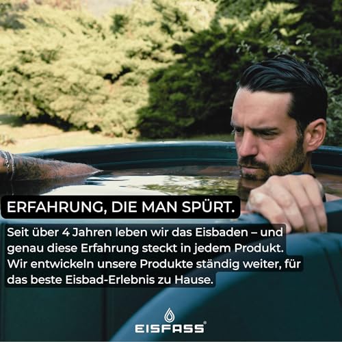 Eisfass® Wasserpflege ohne Chlor 500ml für Mini Pool - Planschbecken - Eispool zum Eisbaden Sehr geringer...