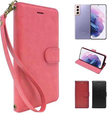 Amazon Co Jp シズカウィル Shizukawill Galaxy S21 5g Docomo Sc 51b Au Scg09 手帳型 桜色 Puレザー サクラピンク ケース カバー ビンテージストラップ付 カード収納あり ギャラクシー サムスン Galaxys21 エス21 エス トゥエンティワン ファイブジー スマホケース
