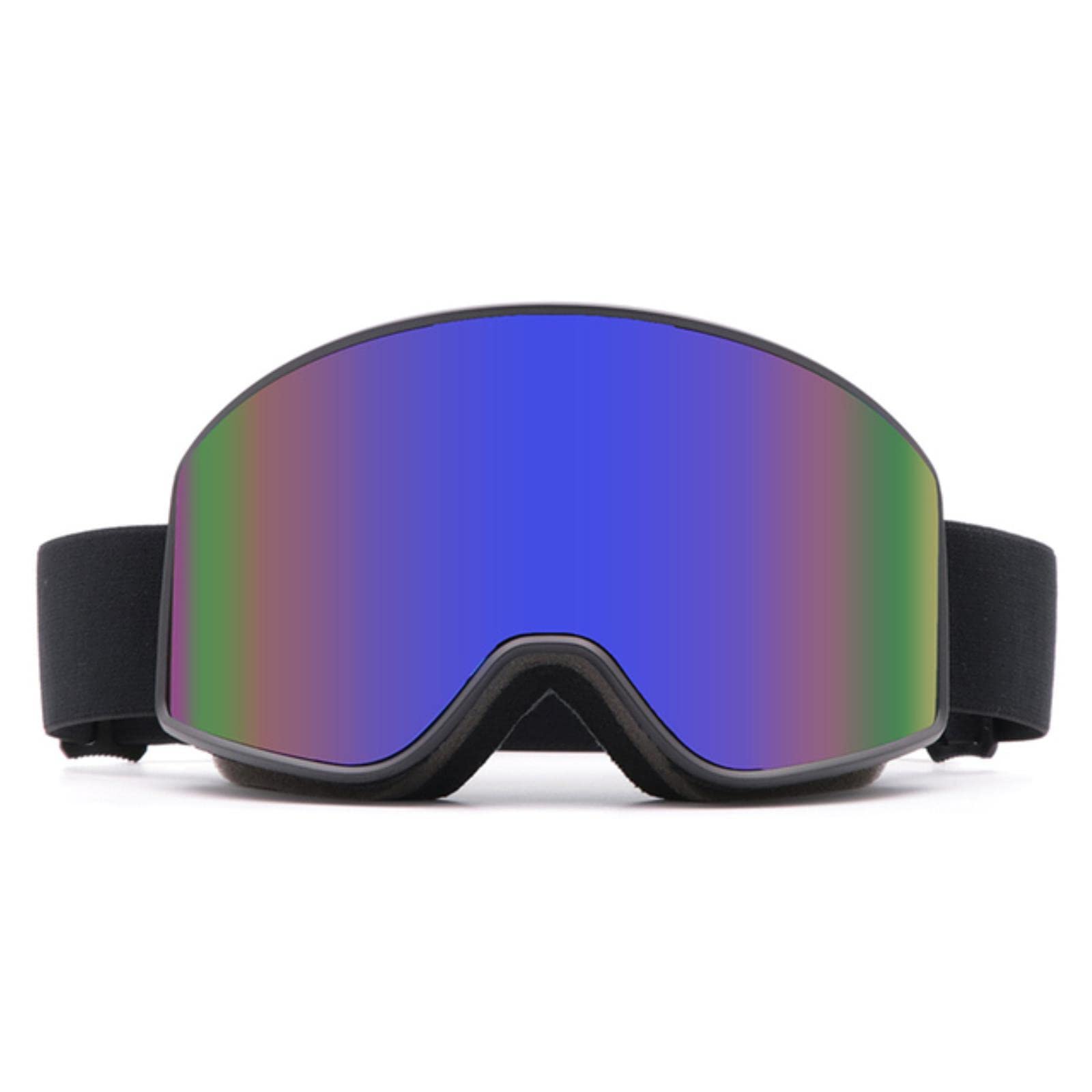 Gogle narciarskie, Nowe zimowe gogle narciarskie do sportów na świeżym powietrzu, męskie i damskie, dwuwarstwowe, przeciwmgielne, duże okulary narciarskie, okulary do wspinaczki narciarskiej(C4)