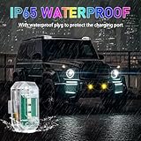 LED Aircraft Strobe Lights,LED Drone Light,8 Colors USB Anti Collision Light,Rechargable Led Flash,for Drone Night Flying,Fits for DJI Mini 4 Pro,Avata 2,Mini 4k and All RC Drones Accessory.(8PCS) - Image 4