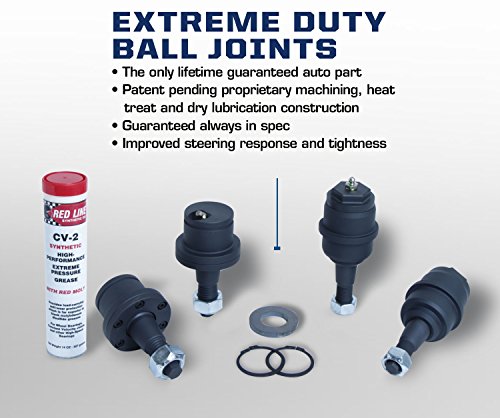 2010 Ram 1500 Rear Suspension 4-Piece Front Upper & Lower Ball - Foto 9