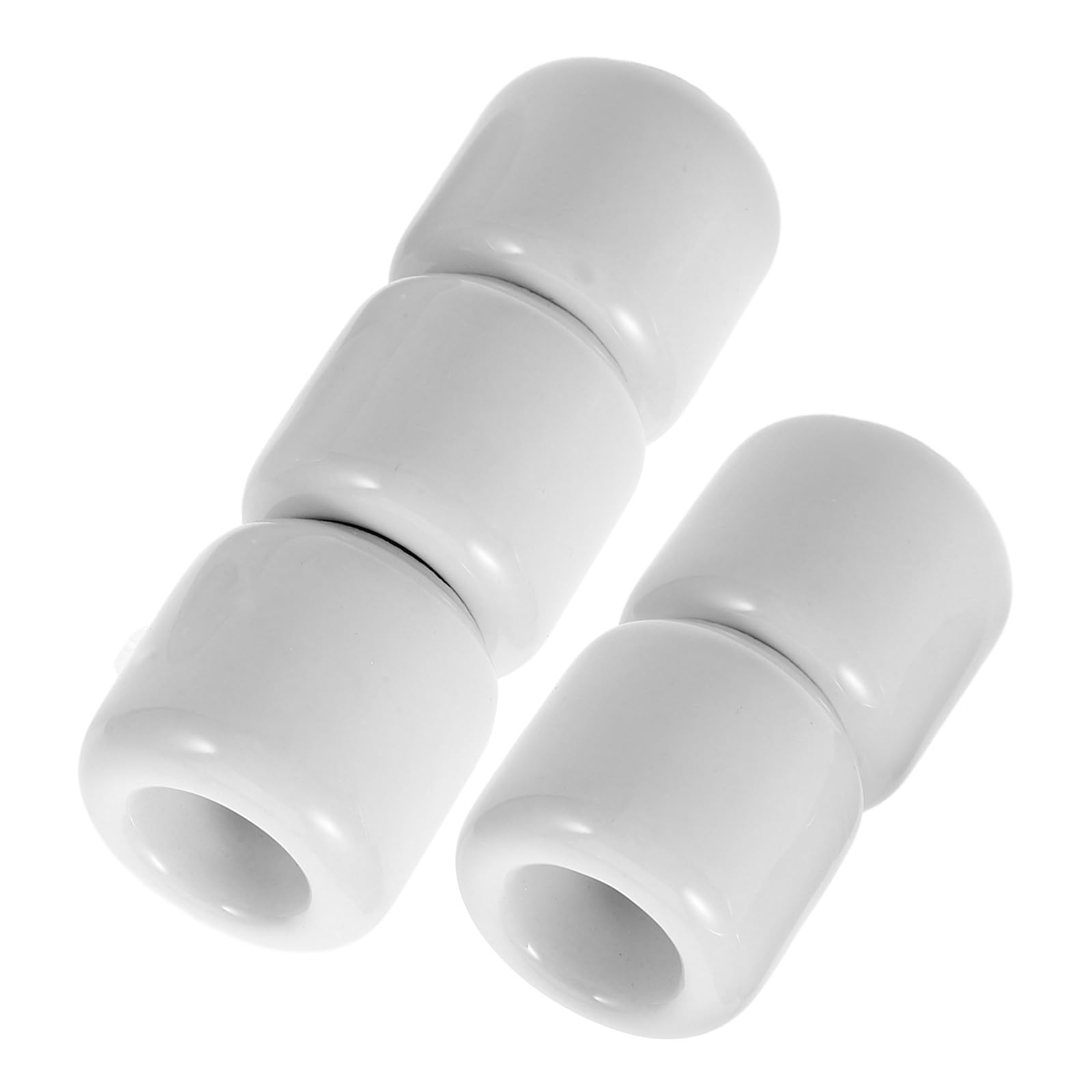 BESTOYARD 25 Pezzi Portacandele Ceramico Rotondo per Lumino, Set Decorativo
