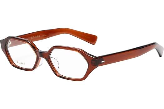 メガネ　銘品晴夫作　ME-85 MADE IN 鯖江！ 銘品晴夫作 セルロイドフレーム スクエア 伊達メガネ めがね