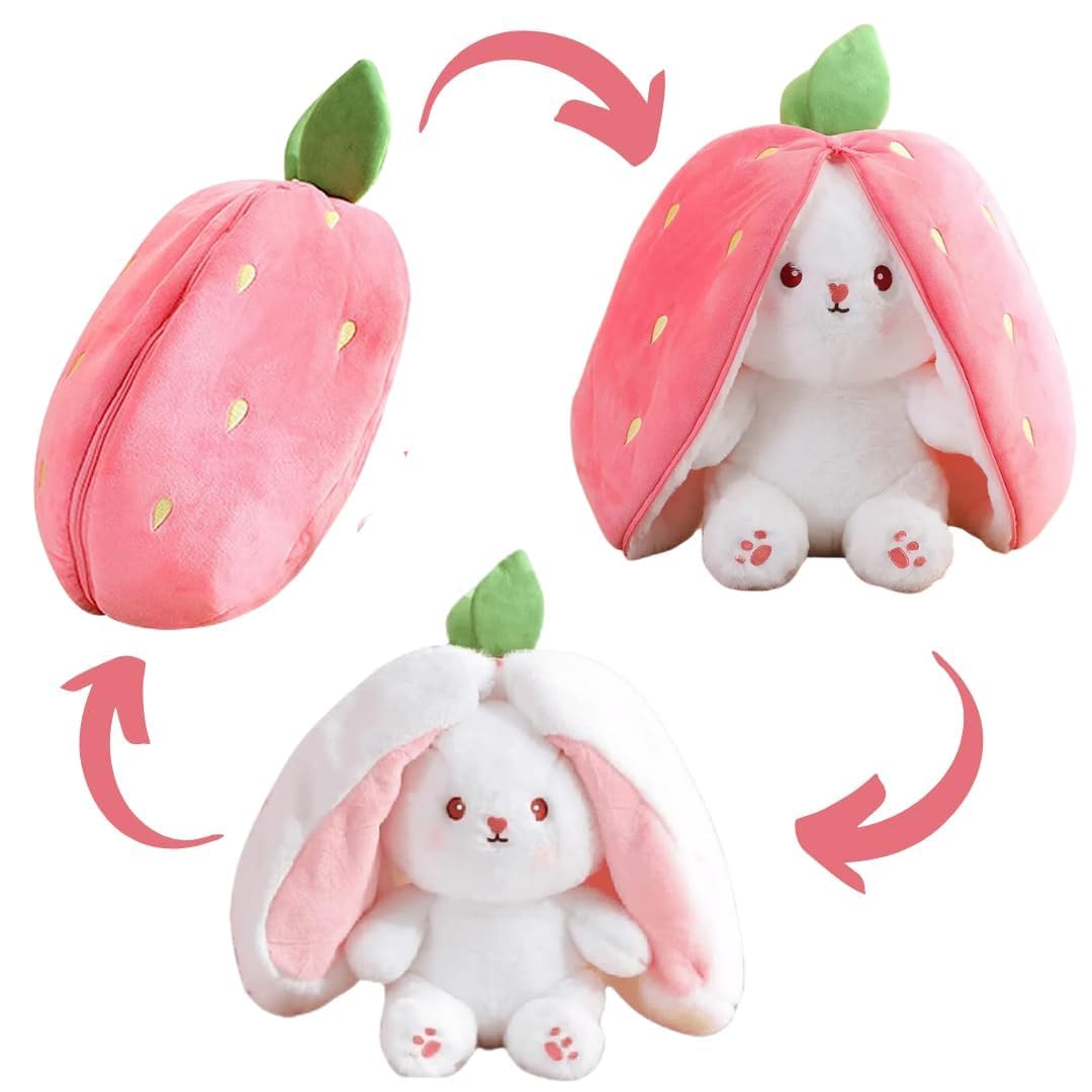 See full amazon price history chart for CMS Crop Stuffed Animal Reversible Cuddle Bunny Stuffed, Strawberry Bunny Transformed Rabbit Plush Zipper, Carrot That Turns Into Ears Bunnies Plushies Toy Multicolor. CMS Crop Stuffed Animal Reversible Cuddle Bunny Stuffed, Strawberry Bunny Transformed Rabbit Plush Zipper, Carrot That Turns Into Ears Bunnies Plushies Toy Multicolor. (B0CH82P7L7) Amazon Price History, Amazon Price Tracker