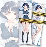 Yuedevil Tachibana Rui Body Pillow Cover Case Hugging Soft Anime Character Merch Stuffed Double-Sided Printed Plush Room Decor Dakimakura 59' x 20'