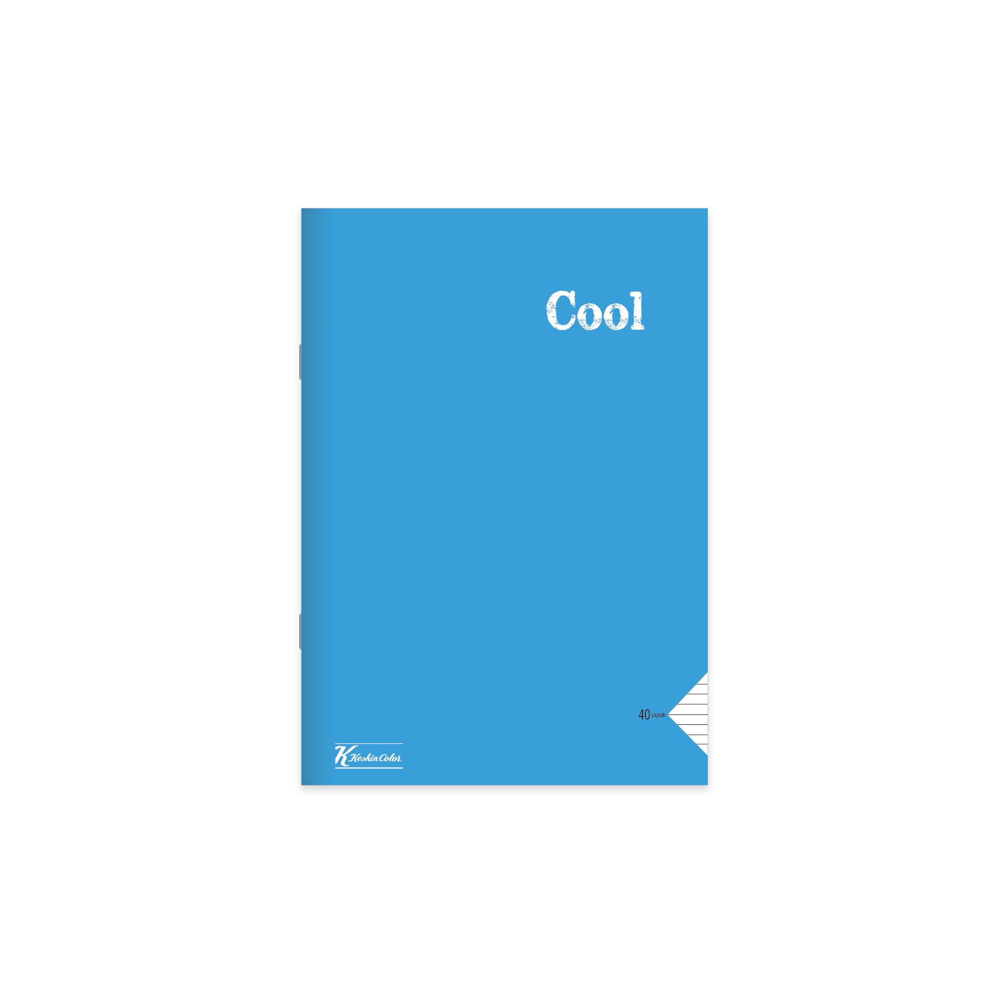 Sharp Color A5 40 Yp. a righe PP copertura filo cucito Cool quaderno