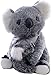 AOOPOO Koala con Bambino Peluche Animali Koala Peluche Piccolo Giocattoli, Idea Regalo per Bambini e Adulti (Grigio)