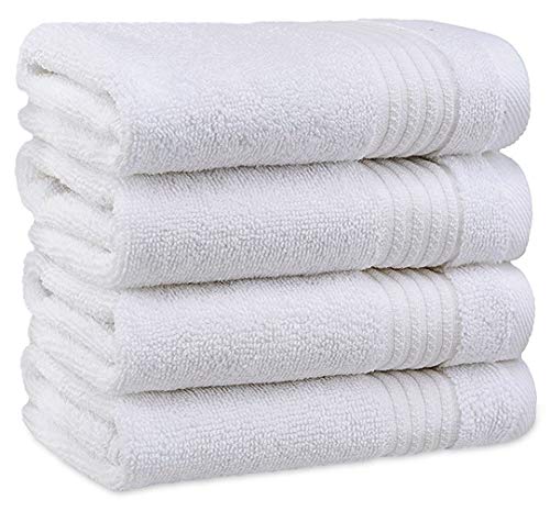 Luxury Turkish Cotton Washcloths for Easy Care, Extra Soft and Absorbent, Fingertip Towels