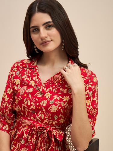 Image of Truvon Fashions Women's Co-Ords Set, Kurta and Pant Set