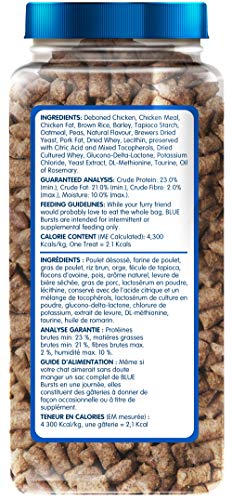 Blue Buffalo Bursts with Paw-Licken Chicken Cat Treats, 340g tub image 1
