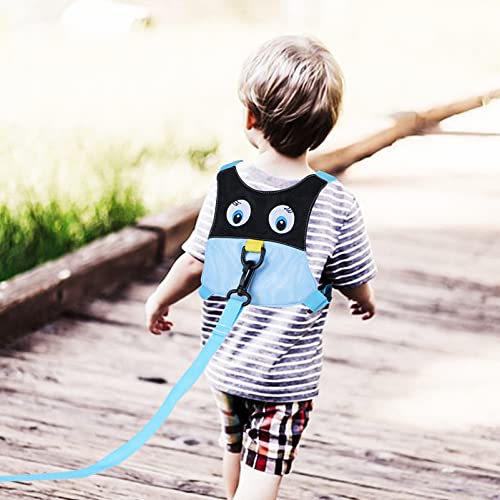 Toddmomy Conjunto de arnês de caminhada para crianças fofas, design de animal, mochila infantil, col