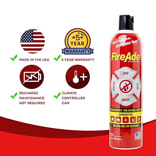 FireAde Fluorine Free Aerosol Cans