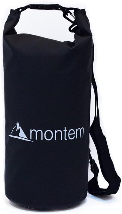 Montem Premium Waterproof Bag/Roll Top Dry Bag – Perfect for Kayaking/Boating/Canoeing/Fishing/Rafting/Swimming/Camping/Snowboarding