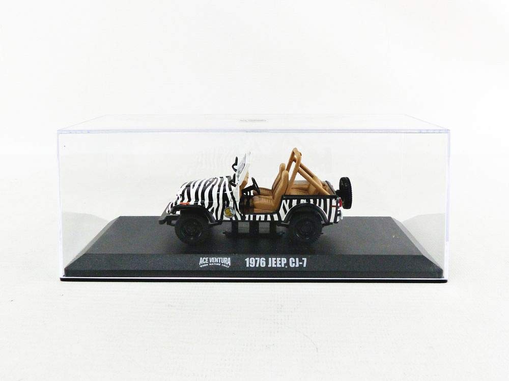 Miniature Jeep CJ-7 1976 Ace Ventura 1/43 Greenlight 86574 - Hollywood