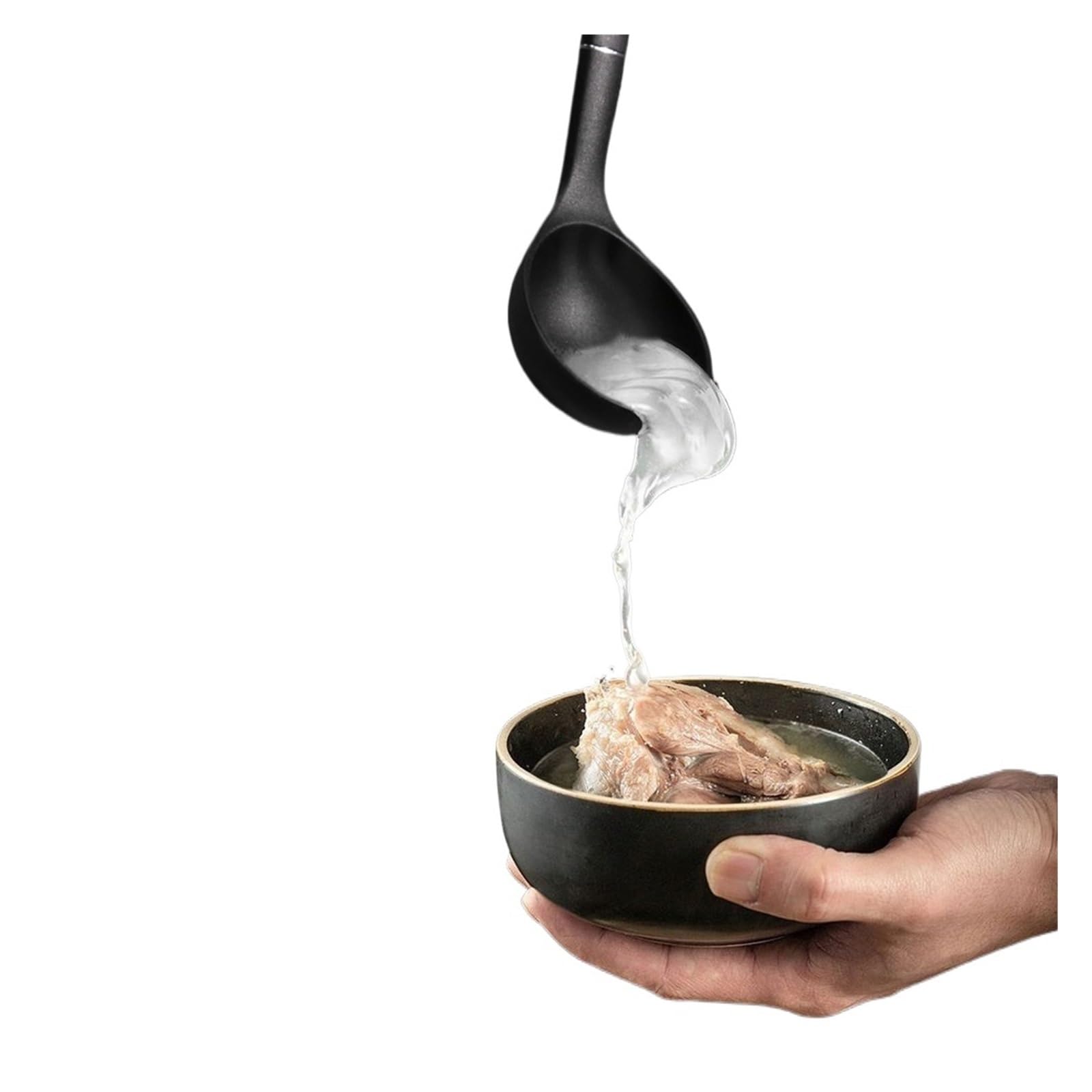 Silikon-Spatel-Set, 4-teilig, antihaftbeschichtet, hitzebeständig, Schaber und Pfannenwender für Küche