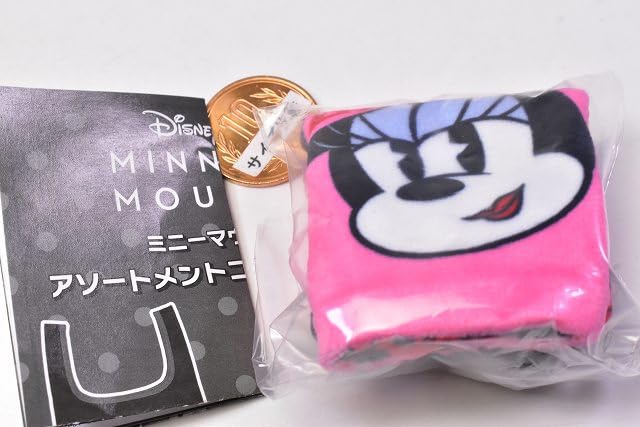 ミニーマウス リボンキーホルダー　ぬいば　ガチャポーチ3点セット Amazon.co.jp: ミニーマウス アソートメントコレクション [3.ポーチA