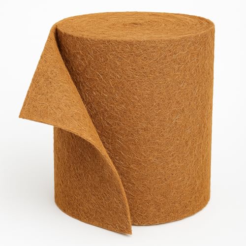 MW.Shop.24 Kokosmatte 100% Biologisch Winterschutz für Pflanzen Kälteschutz in 25cm / 50cm / 75 cm / 100cm (Breite) - (Meterware) Garten (100cm x 1m)