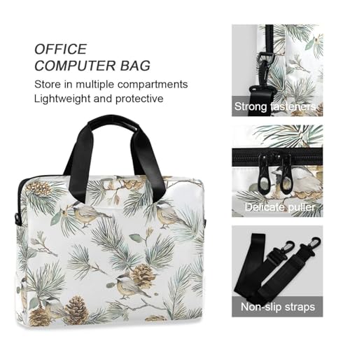 Maletín para portátil con estampado de piñas ALAZA 13-15.6 pulg miniatura 6