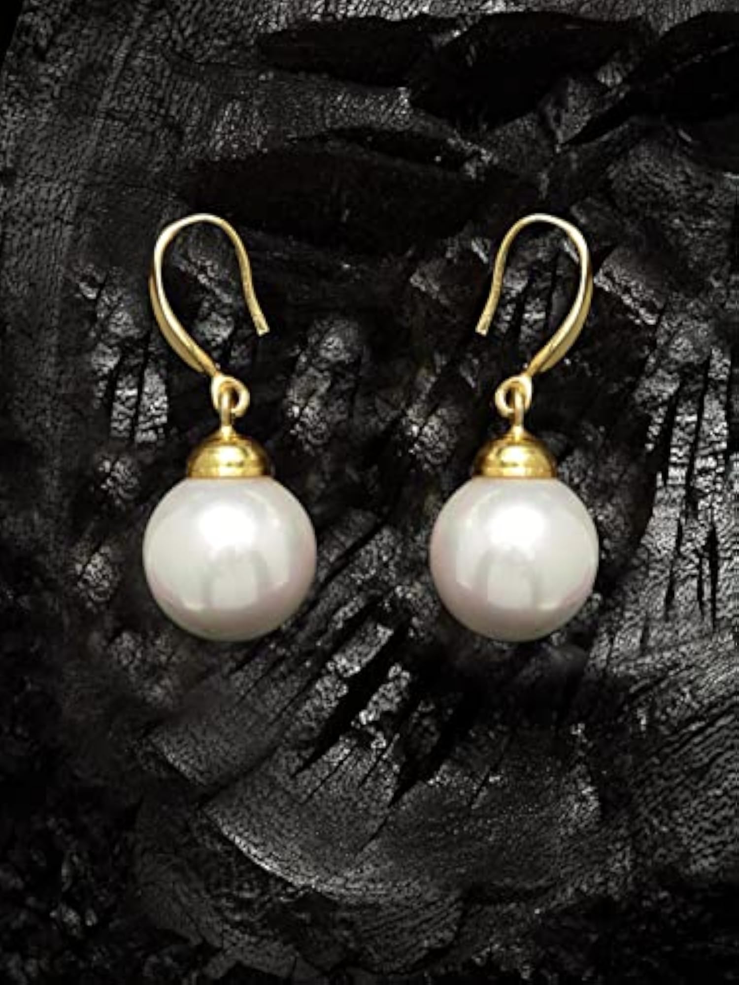 Women's 925 Silver Classic Pearl Earrings for Daily Wear