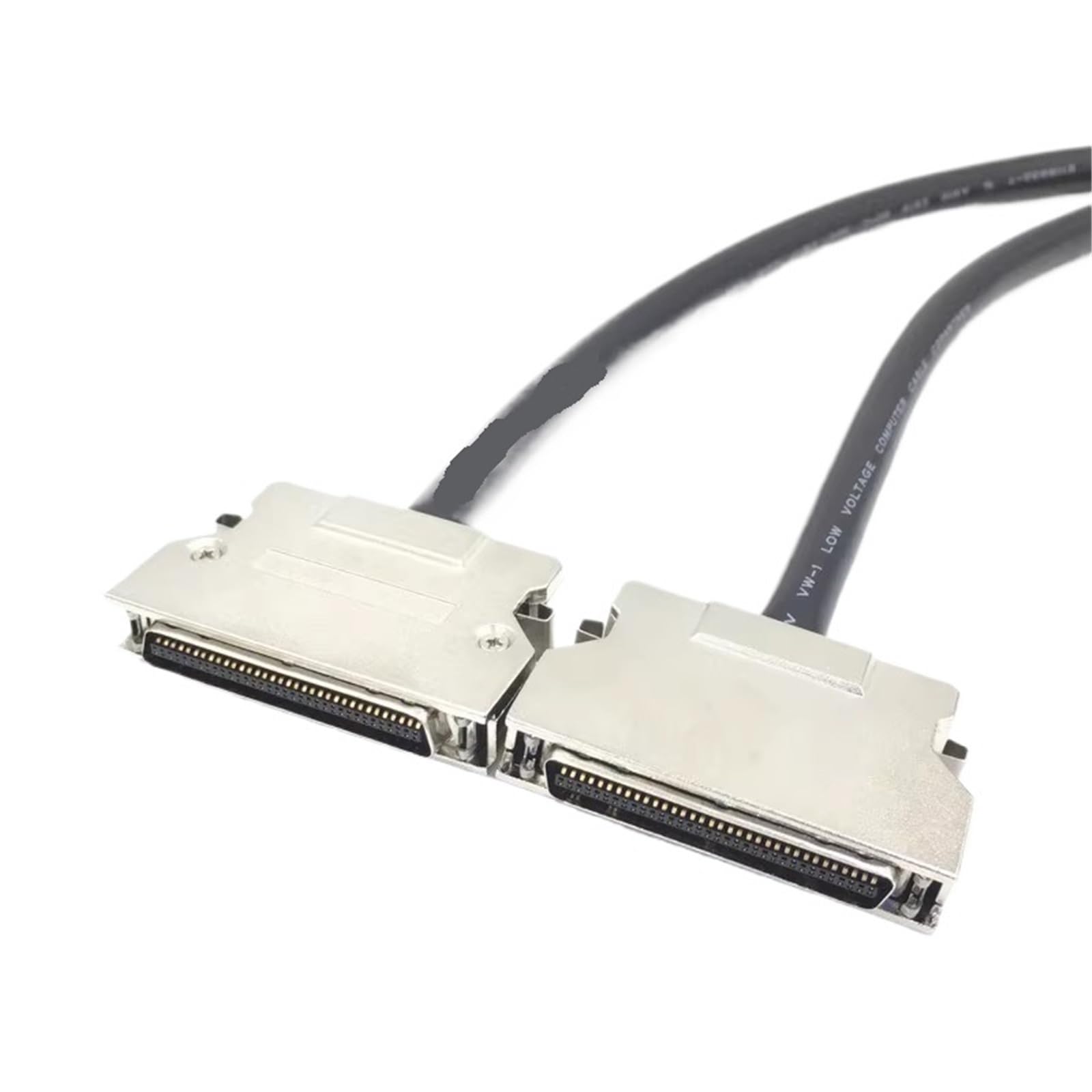 COKYIS Lunghezza Cavo SCSI HPCN50 Pin SCSICN50 HPCN 50 CN50 Piccolo Filo Maschio(15m)