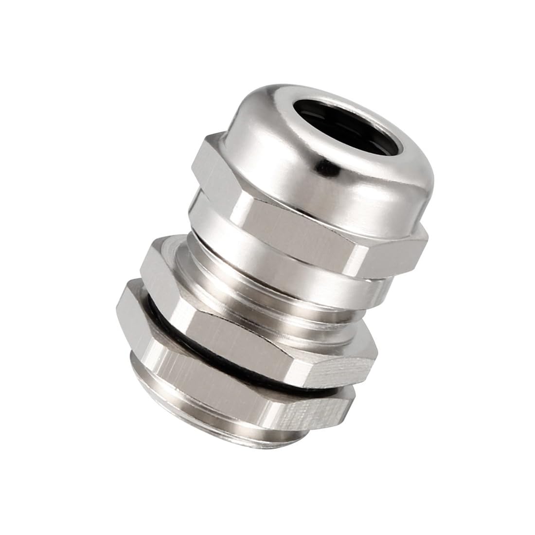 MACHSWON 5 Pcs M16 Cable Gland, IP68 Waterproof Metal Connector with EMI Shielding Heavy-Duty Threaded Joint for 4-8mm Cables
