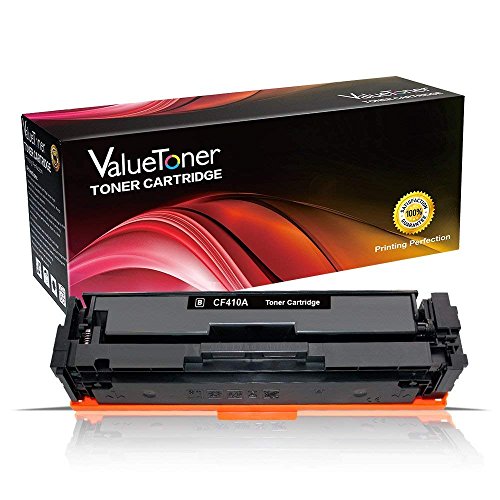 Valuetoner Compatible Toner Cartridges Replacement for HP 410A CF410A CF411A CF412A CF413A Color LaserJet Pro MFP M477fnw M477fdn M477fdw M452dn M452nw M452dw M477 M452 (Black/Cyan/ Magenta/Yellow)