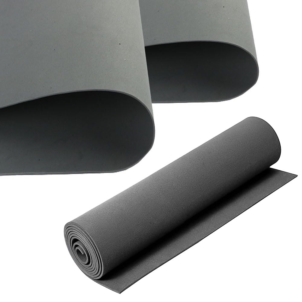 3Pcs Gray EVA Foam Sheets 2mm Thick 50x50cm - Craft Foam for Cosplay, Arts & Crafts, DIY Projects