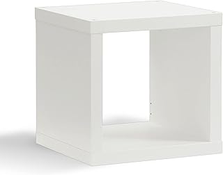 home stuff KALLAX Shelving Unit, Cube Storage Unit, Square Shelving Unit Large Storage Solution Perfect for Basket or Boxes, For Home, Office Furniture, 42x42 CM (White)