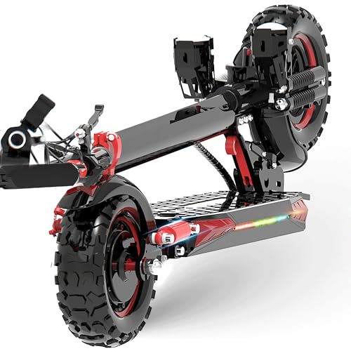 Electric Scooter Adults, 34 MPH w/ 40-Mile Range, 48V 18/21AH, 1200W/1600W Peak...