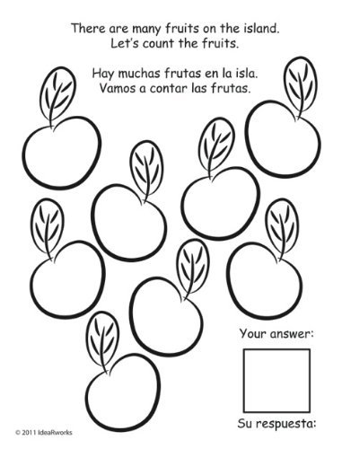 iScholar Kiki Kokí Bi-Lingual Coloring and Activity Book, 8 x 11 Inches, 288 Pages (61288)