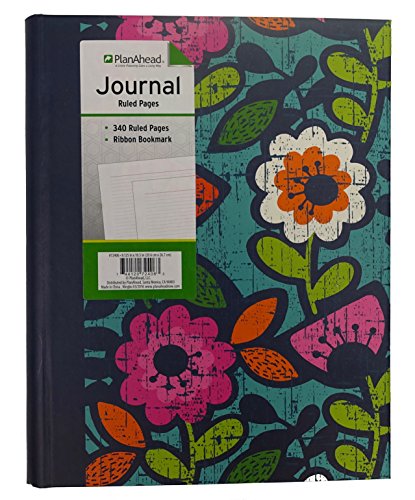 Planahead Jumbo Bound Journal; 340 Ruled Pages With Ribbon Bookmark; Color May Vary #TOP2
