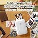 KENTO MAX Mini Portable Instant Photo Printer - Bluetooth 5.0, Works with iOS & Android (Printer+with 20 Sheets of 2 x 3 in Zink Photo Paper)