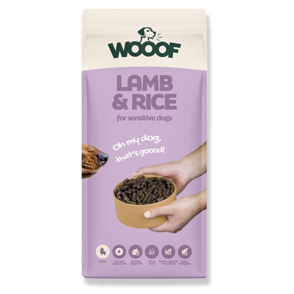 BF Petfood Lam & Rijst - Hondenvoer - 3 Kilogram - rijst, zalm