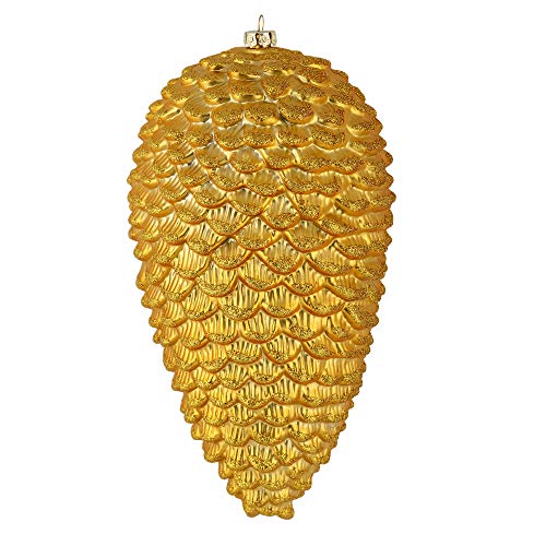 Vickerman Honey Gold Pinecone Ornament