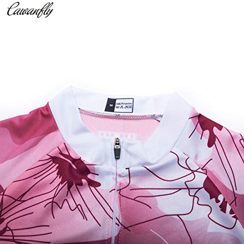 Conjunto de roupas femininas de ciclismo Jersey de ciclismo + shorts acolchoados 3D(S)