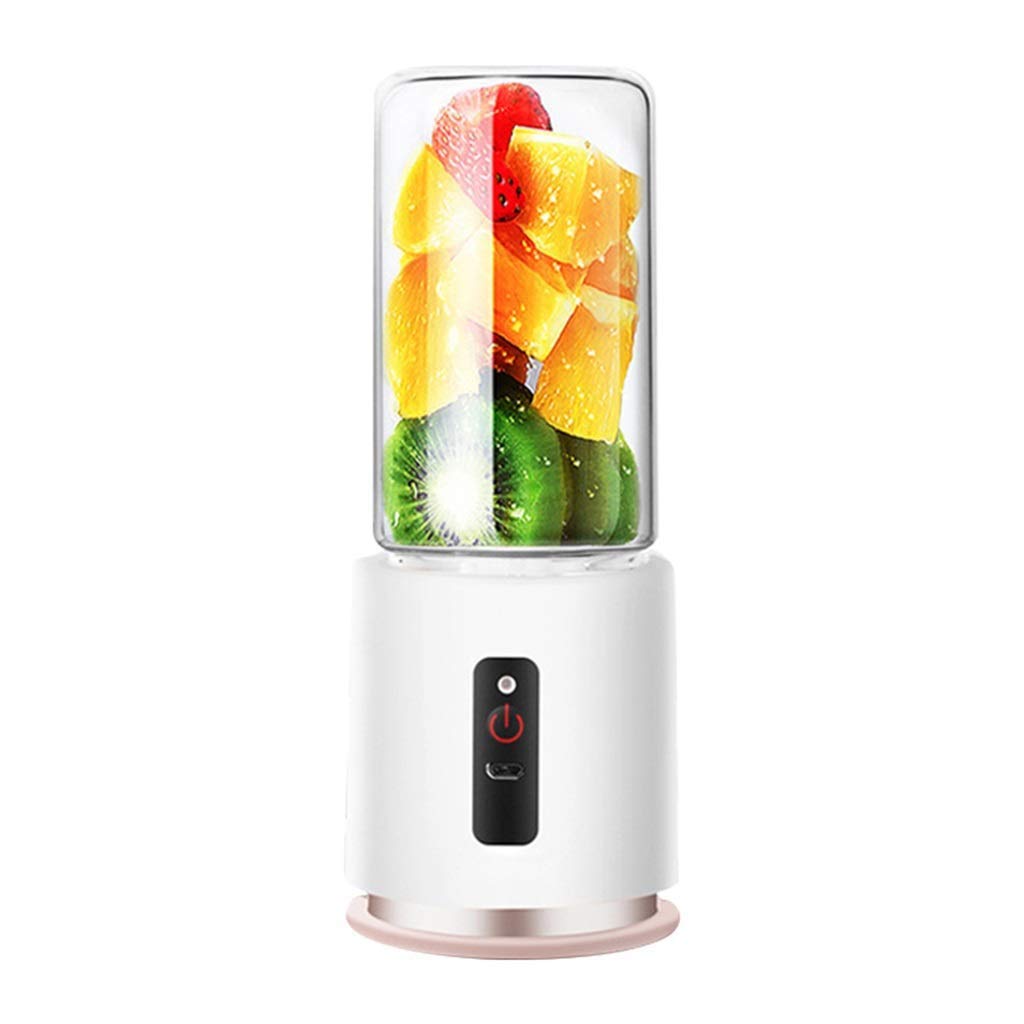 Portable Juicer Juicer Machine for Vegetables Fruits, Easy to Clean, Masticating Juicer with Juice Jug and Brush