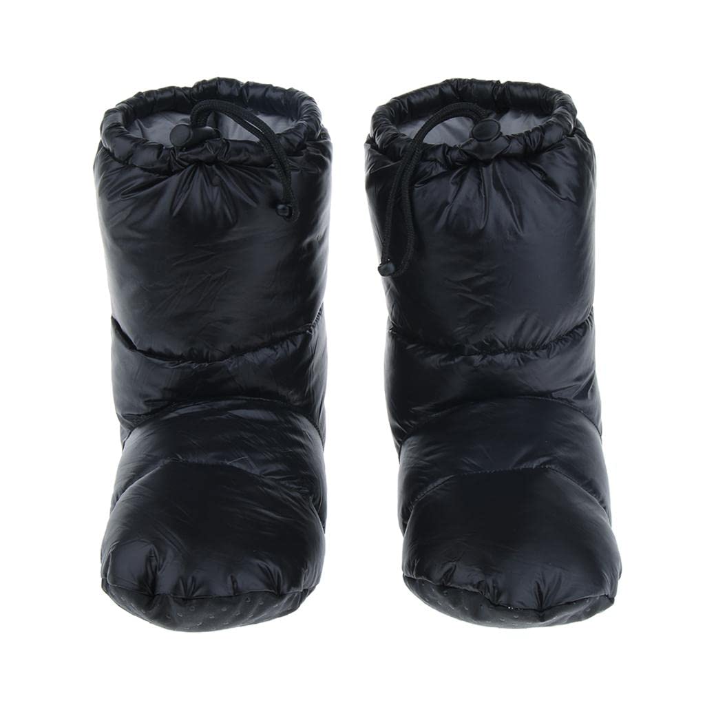 ARTISOUL® 2 Pairs White Goose Down Slippers Winter Warm Booties Black M + Blue M | Sporting Goods | Outdoor Sports | Camping & Hiking | Clothing | Men's | Socks-image-37