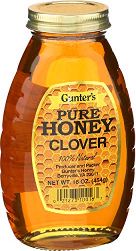 Gunter's Pure Honey Clover Natural 16 oz pack 12 miniatura 5