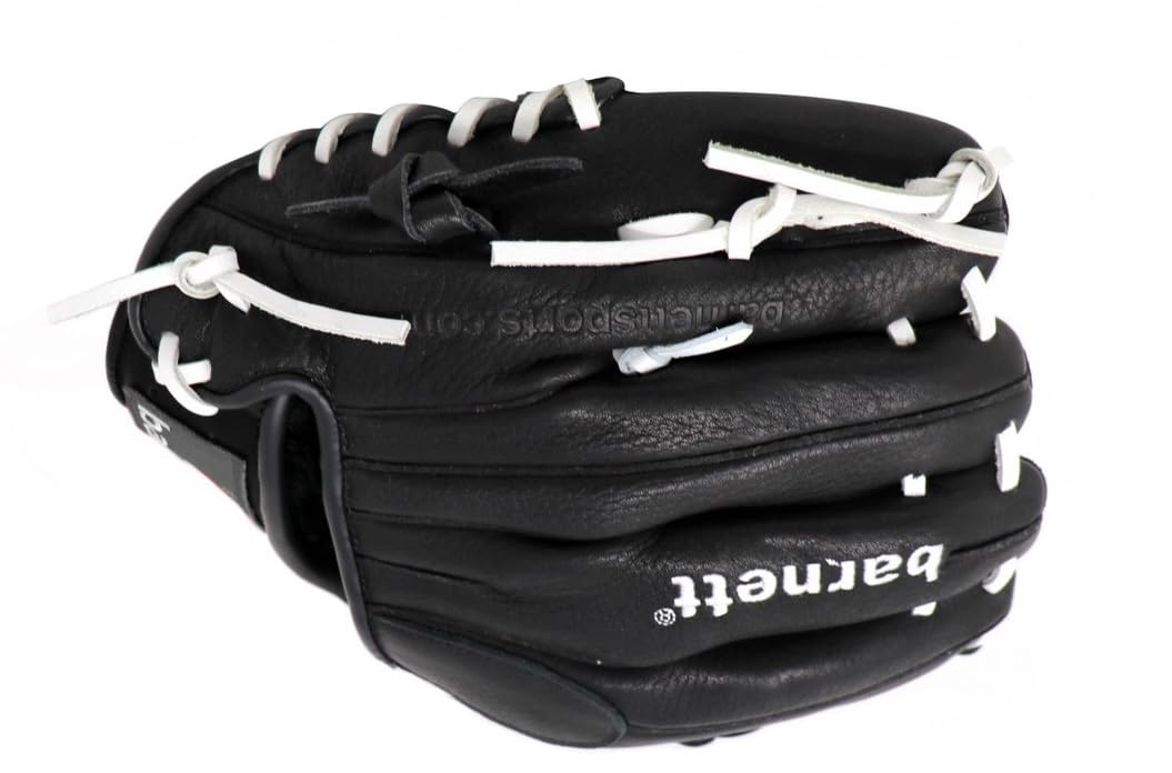 Barnett GL-110 rękawice baseballowe, skóra, 28 cm / 11 cali, Infield, czarne