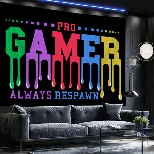 Boziqr TAPESTRY HOME DECOR Cool Gamer Tapestry Wall Poster cover