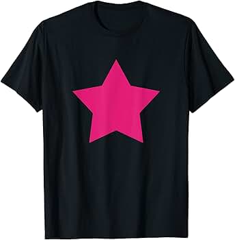 pink star shirt