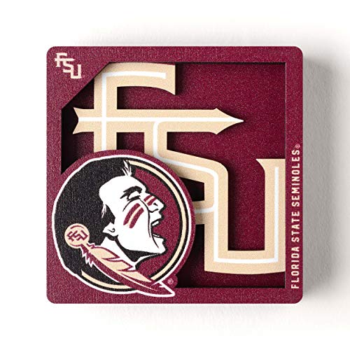Image of YouTheFan NCAA 3D Logo Series Magnet