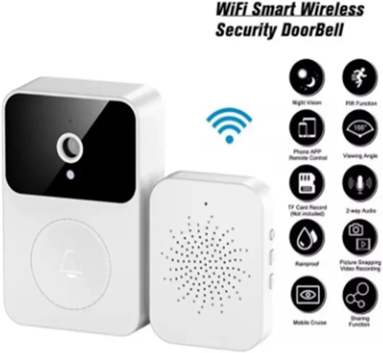 X9 Smart Wireless Security Doorbell Features