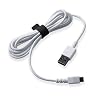 HUYUN White USB Charging Cable Line Wire Cord Compatible for Razer Pro Click RZ01-0299 Humanscale Mouse